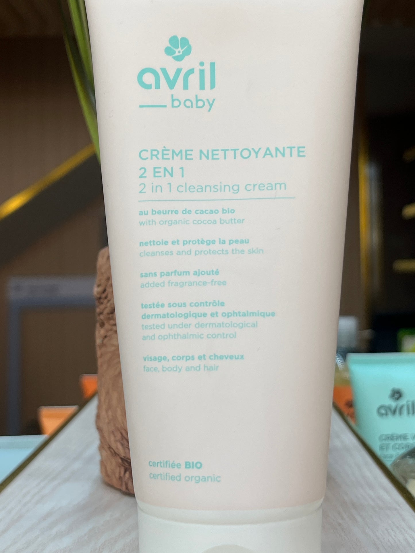 Crème nettoyante pour bébé