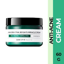 Crème acné apaisante réparatrice AHA BHA PHA 30 days Miracle (60gr)