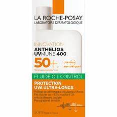 Crème solaire visage fluide OIL CONTROL très haute protection SPF 50+